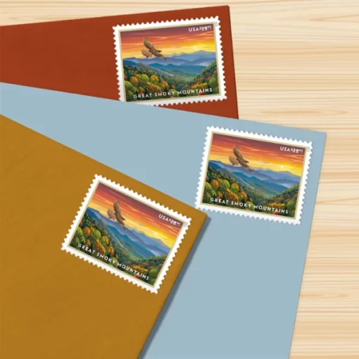 $28.75 Great Smoky Mountains Forever Stamps - Image 4