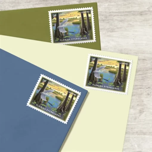 $9.65 Florida Everglades Forever Stamps - Image 4