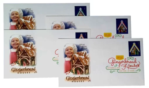 Contemporary Christmas: Gingerbread Houses Forever Stamps - Image 4