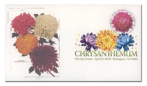 Global: Chrysanthemum Forever Stamps - Image 4
