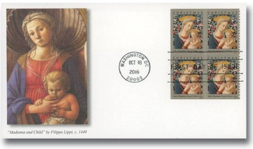 Florentine Madonna And Child Forever Stamps - Image 4