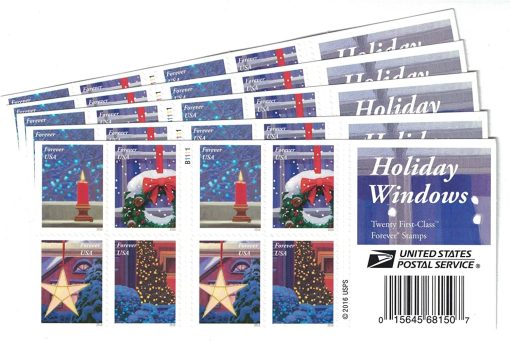 Holiday Windows Forever Stamps - Image 3
