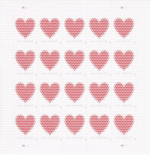Made of Hearts Forever Stamps - Image 4