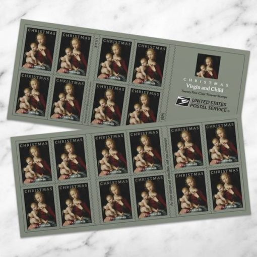 Virgin and Child Forever Stamps - Image 4