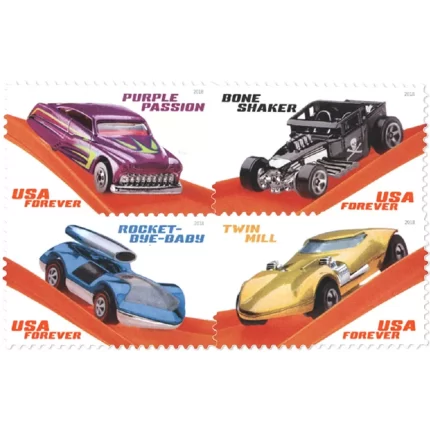 Hot Wheels Forever Stamps