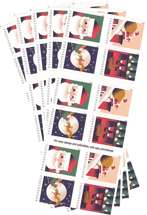 A Visit From St.Nick Forever Stamps - Image 4