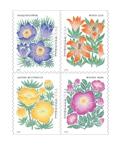 Mountain Flora Forever Stamps