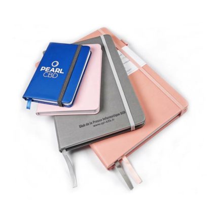 Premium Thick Paper A5 Dotted Grid  2022 2023 Elastic band Custom Dotted HardcoverJournal  Planner Notebook