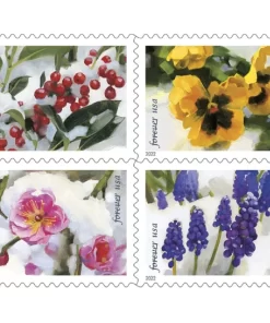Snowy Beauty Forever Stamps