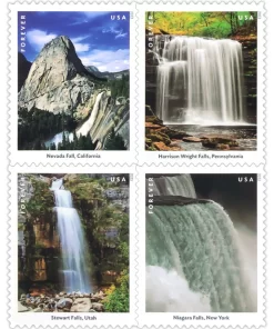 Waterfalls Forever Stamps