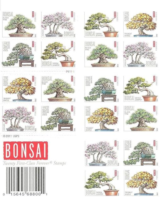 Bonsai Trees Forever Stamps