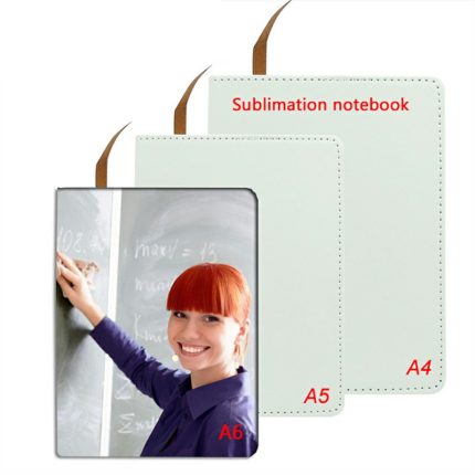 New Arrival High quality batch Custom Blank Notebook Size sublimation notebook a5 Printable Journals For Gift promotion