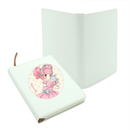 Sublimation Glossy PU Leather Notebook A5