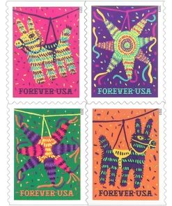 Piñatas! Forever Stamps
