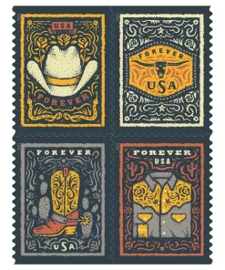 Western Wear Forever Stamps