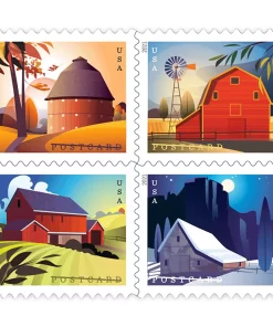 Barns Postcard Forever Stamps