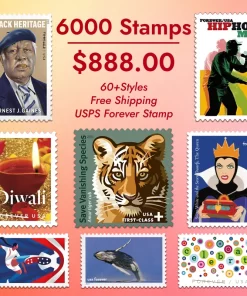 Buy More, More Discounts: $888 Get 6000 Forever Stamps