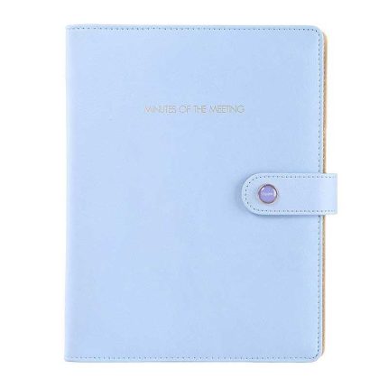 Hardcover Journal Planner Leather Spiral Softcover Buckle Rings Pu Personalized Notebook