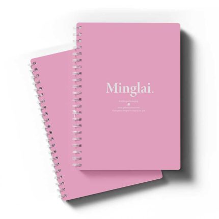Personalized custom Wire-O Spiral Notebooks A5 Notebooks Planner Agendas Lined, Dotted, Plain Printing
