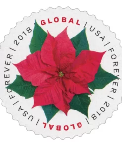 Global: Poinsettia Forever Stamps