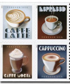 Espresso Drinks Forever Stamps