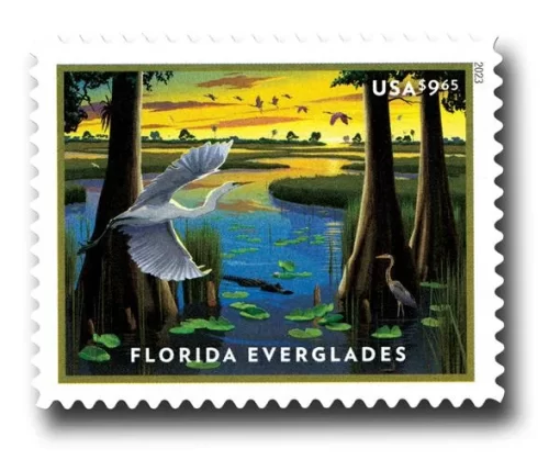 $9.65 Florida Everglades Forever Stamps