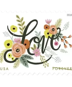 Love Flourishes Forever Stamps
