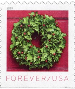 Holiday Wreaths Forever Stamps