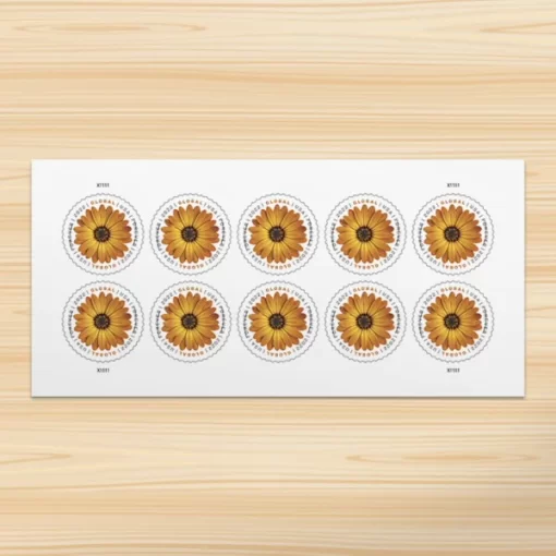 Global: African Daisy Forever Stamps - Image 2