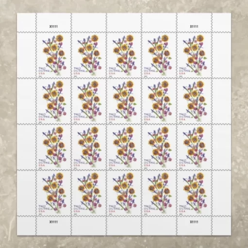 Sunflower Bouquet Forever Stamps Two Ounce - Image 2