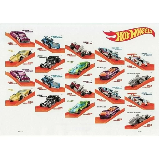 Hot Wheels Forever Stamps - Image 2