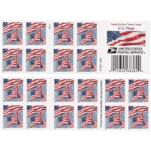 U.S. Flag 2022 Forever Stamps - Image 2