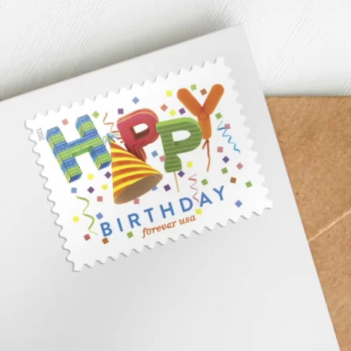 Happy Birthday Forever Stamps - Image 2