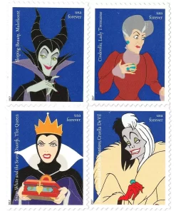 Disney Villains Forever Stamps