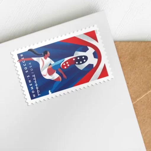 Women's Soccer Forever Stamps - Image 2
