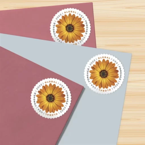 Global: African Daisy Forever Stamps - Image 3