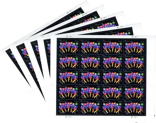 Neon Celebrate Forever Stamps - Image 3