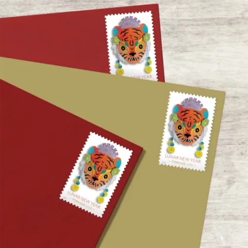 Lunar New Year: Year of the Tiger Forever Stamps - Image 3