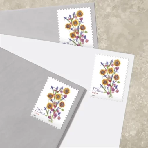Sunflower Bouquet Forever Stamps Two Ounce - Image 3