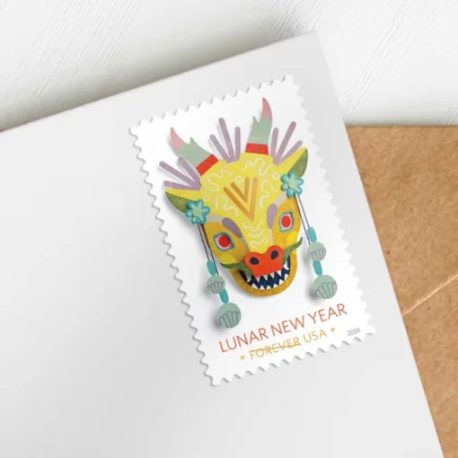 Lunar New Year: Year of the Dragon Forever Stamps - Image 3