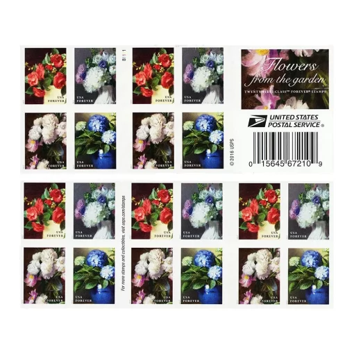Flowers from the Garden Forever Stamps - Image 3