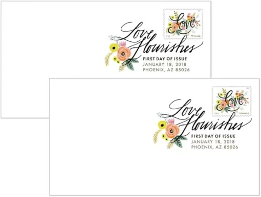 Love Flourishes Forever Stamps - Image 3
