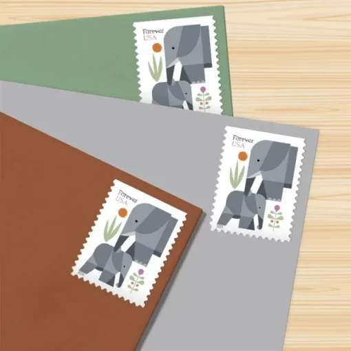 Elephants Forever Stamps - Image 3