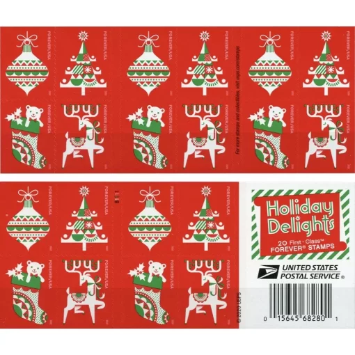 Holiday Delights Forever Stamps - Image 3