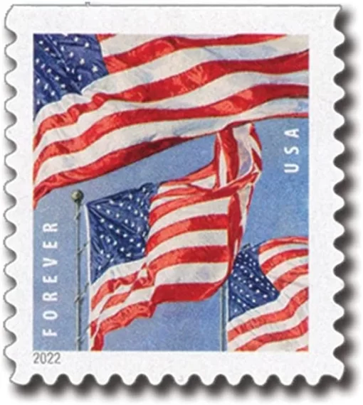 U.S. Flag 2022 Forever Stamps - Image 3
