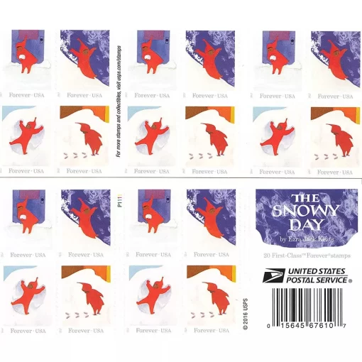 The Snowy Day Forever Stamps - Image 3