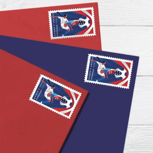 Women's Soccer Forever Stamps - Image 3