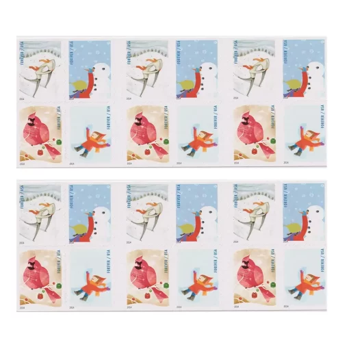 2014 Winter Fun Forever Stamps - Image 3