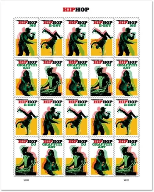 Hip Hop Forever Stamps - Image 3