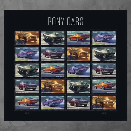 Pony Cars Forever Stamps - Image 4